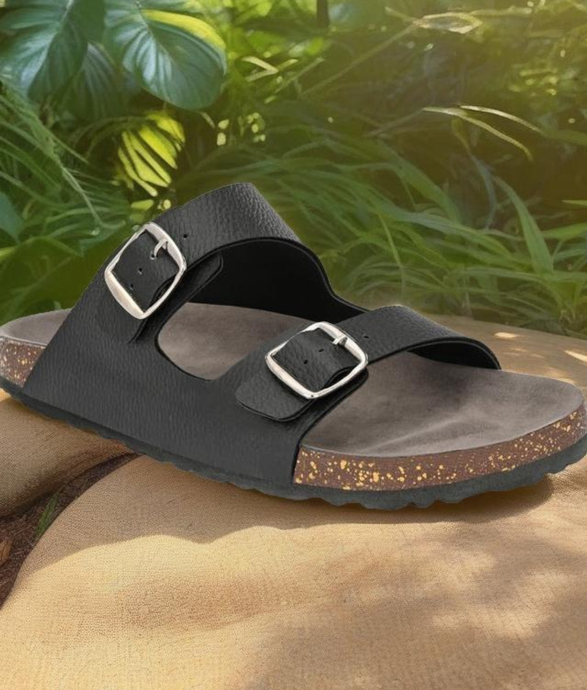 Birkenstock miramar big buckle black best sale