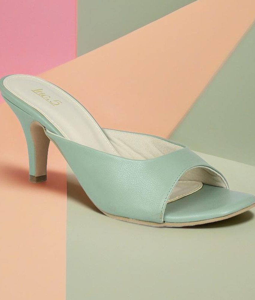 Inc.5 Women Green Heels Buy Inc.5 Women Green Heels Online at
