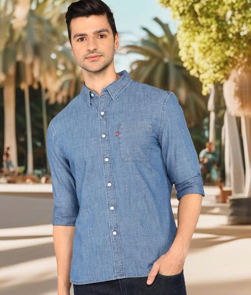 Levis denim shirt flipkart top