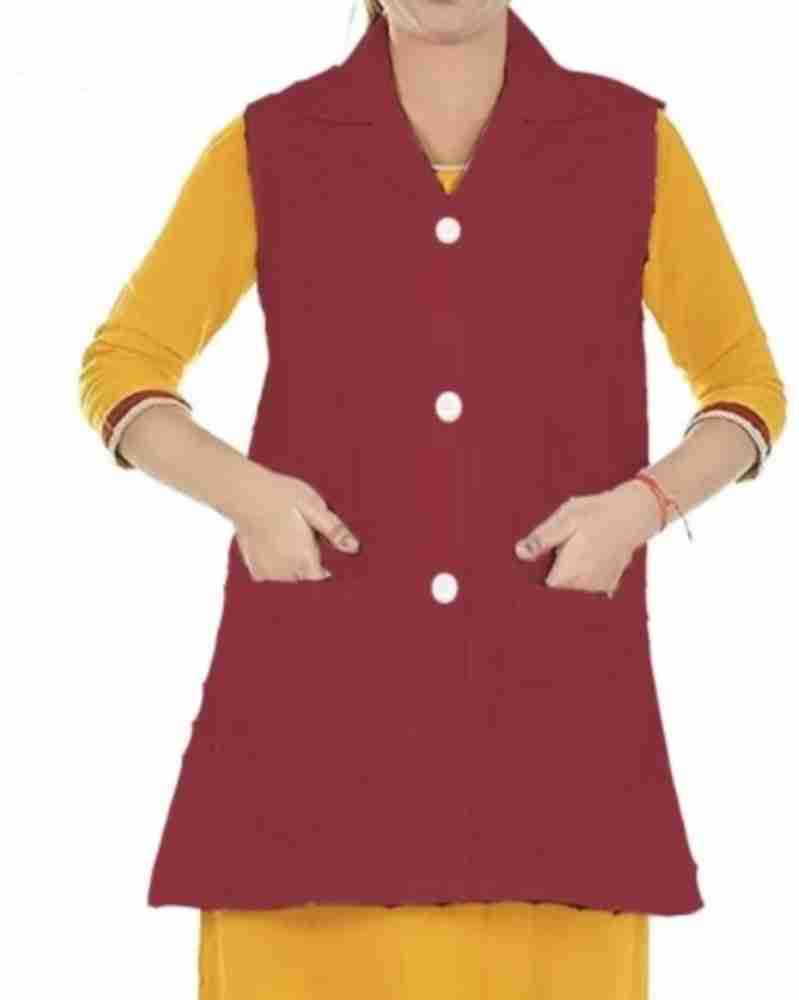 Maroon lab coat best sale