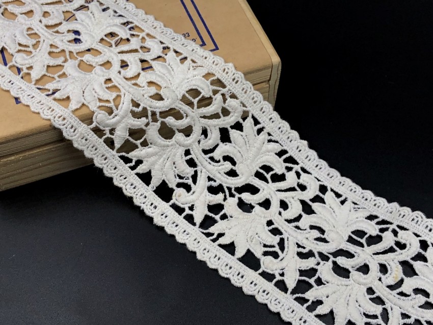 Cotton Crochet Lace, For Garments at Rs 5/meter in New Delhi