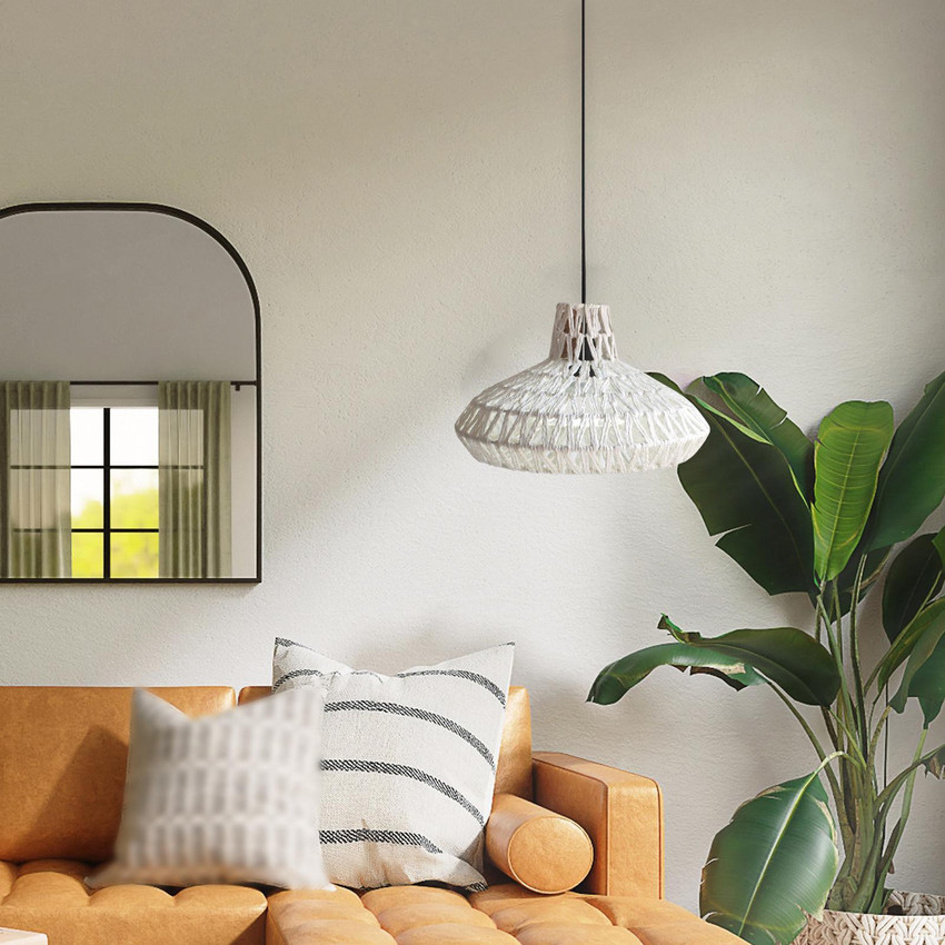 BNF Minimalist Pendant Light Shade Hanging Lampshade For Dining