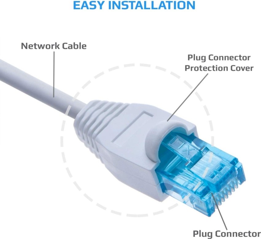 Sharp beak 4PCS RJ45 cat6/cat5e/cat5 Connector & 4PCS Boot Cover , LAN  Crimp Lan Adapter Price in India - Buy Sharp beak 4PCS RJ45 cat6/cat5e/cat5  Connector & 4PCS Boot Cover , LAN