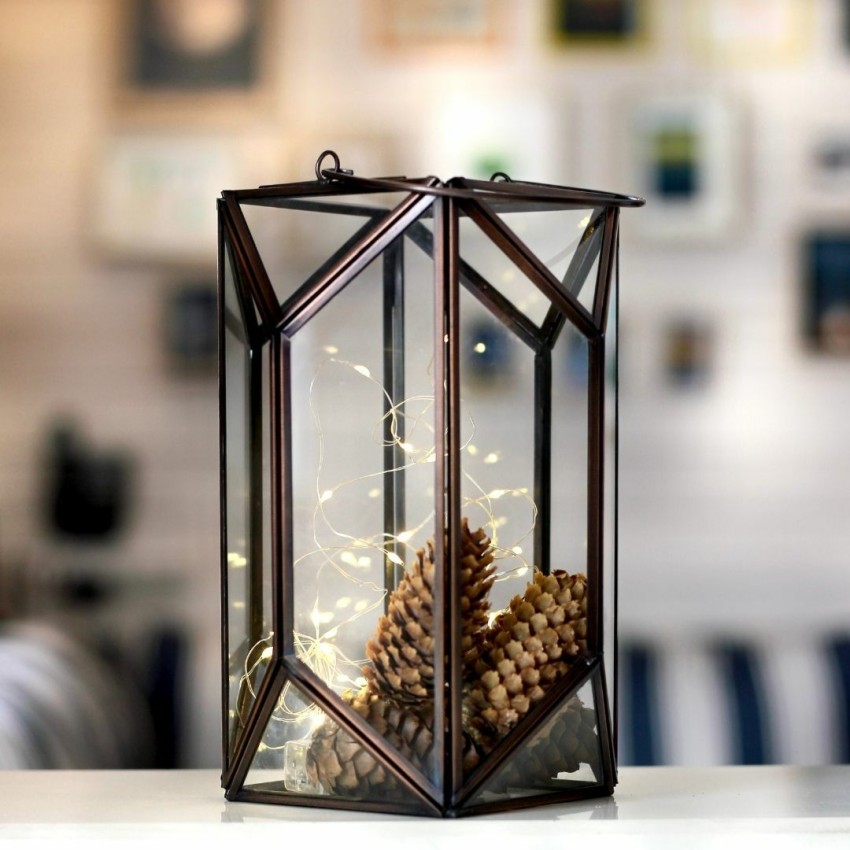 Hanging store glass lantern