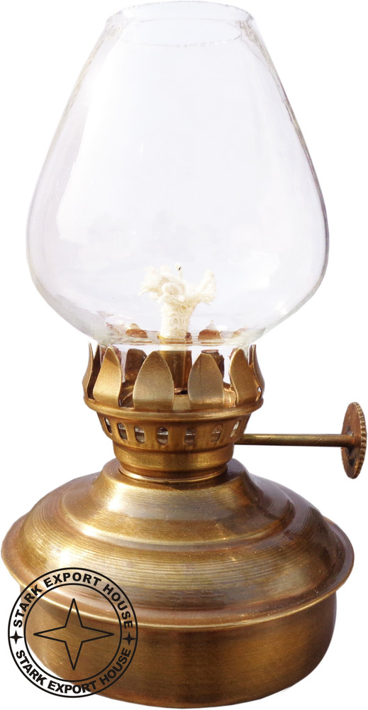 Kerosene lantern glass top