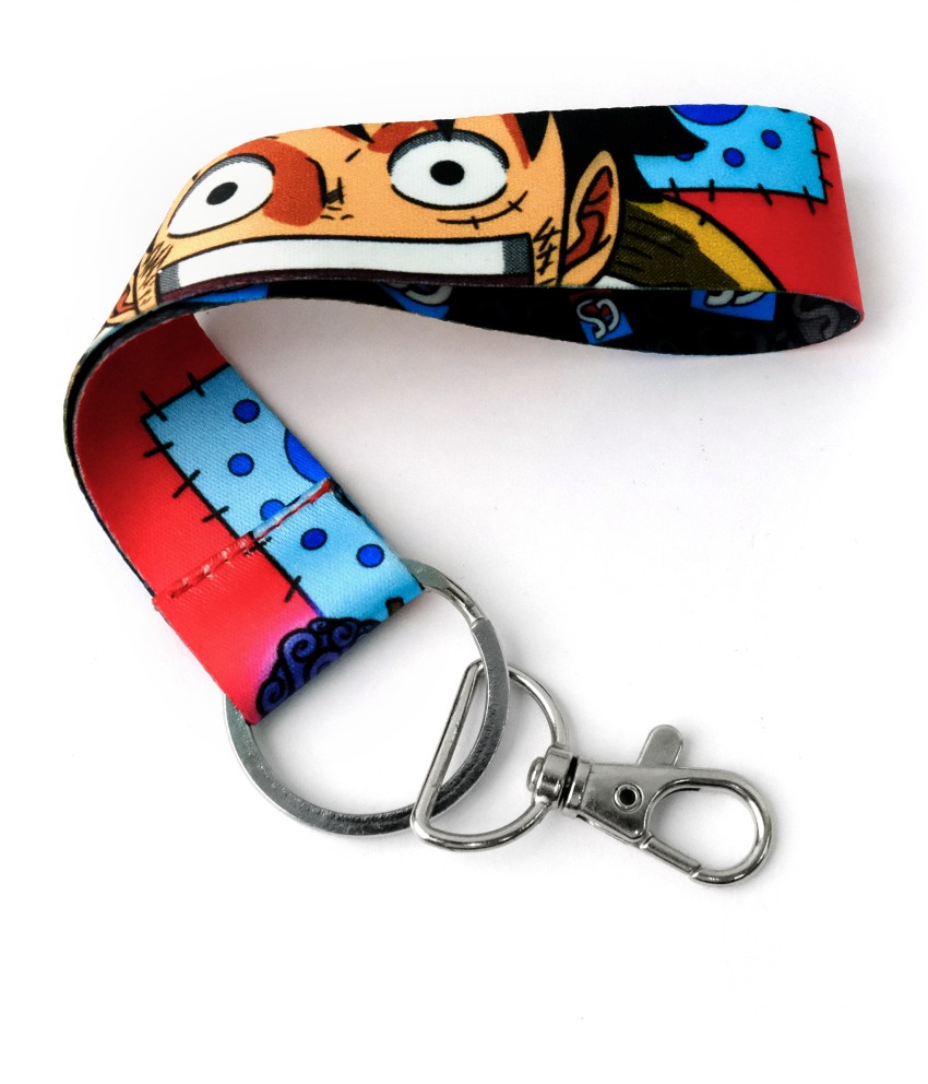 ONE PIECE Luffy Credential Holder Keychains Neck Lanyard For Pass Card  Credit Card Holder Cosplay Anime Accessories