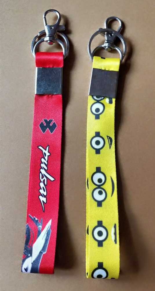 Cloth keychain for bikes shop