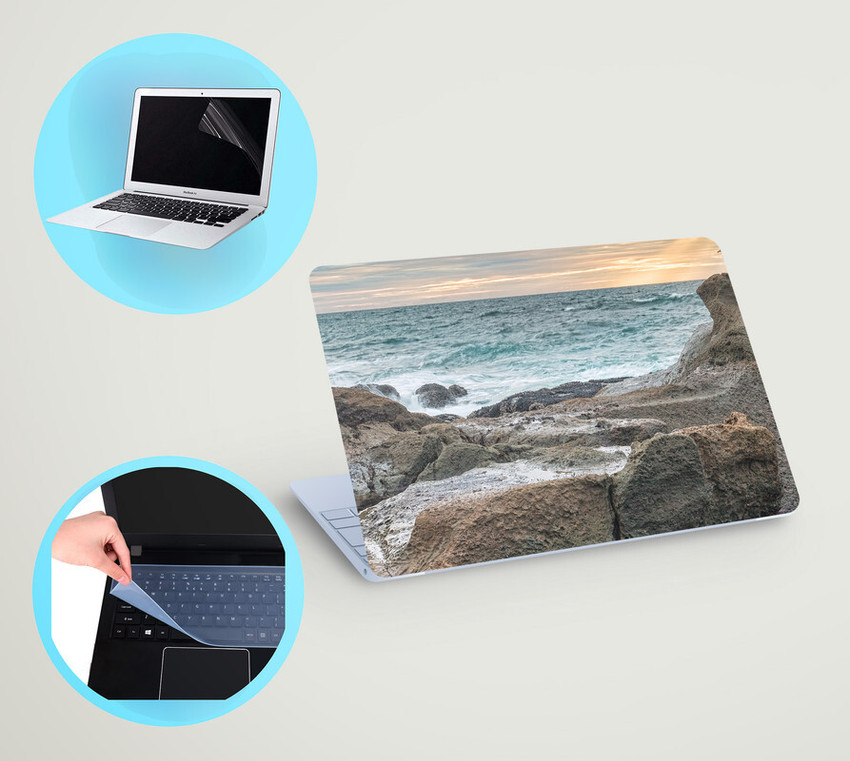 Laptop cloth cover top