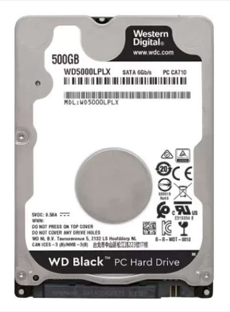 Wd store 500 black