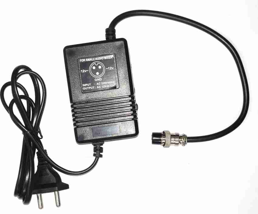 sriaarnika 12v Mixing Console Mixer Power Supply AC Adapter 3-Pin Connector  30 W Adapter - sriaarnika 