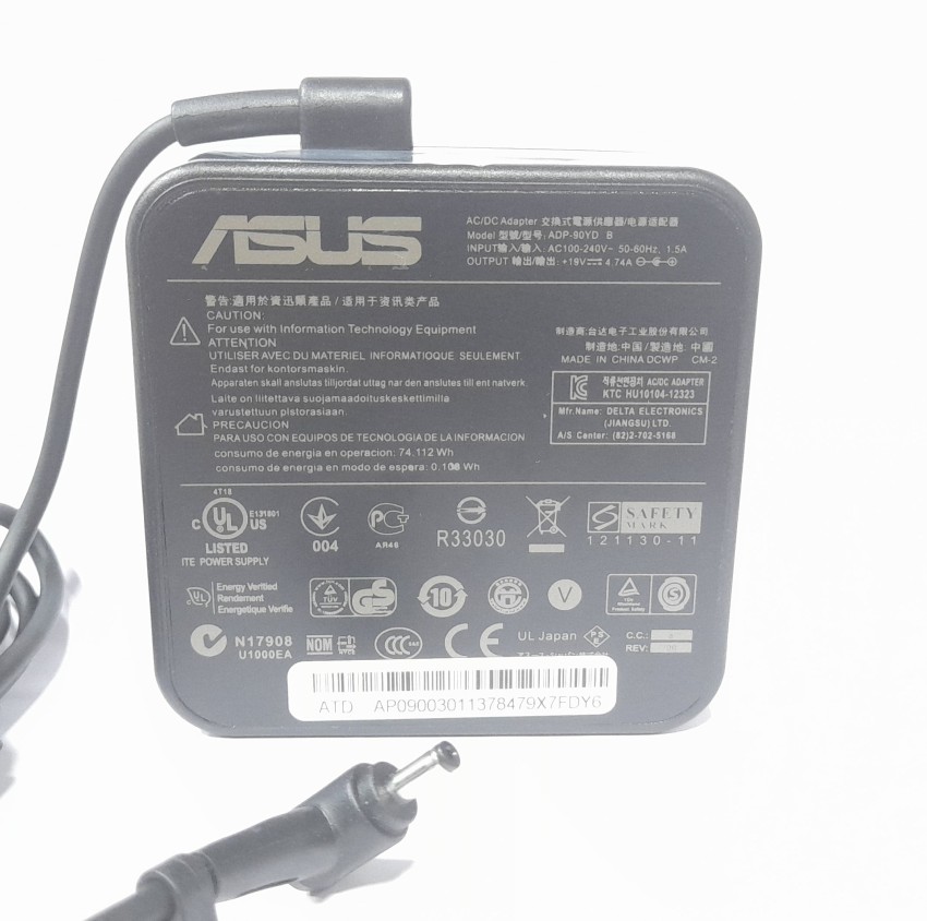 Asus ADP-90FB REV.E, ADP-90SB, PA-1900-05, PA-1900-24, PA-1900-36,  PA-1900-36AS adaptateur Notebook chargeur - Superb Choice® 90W alimentation  pour ordinateur portable