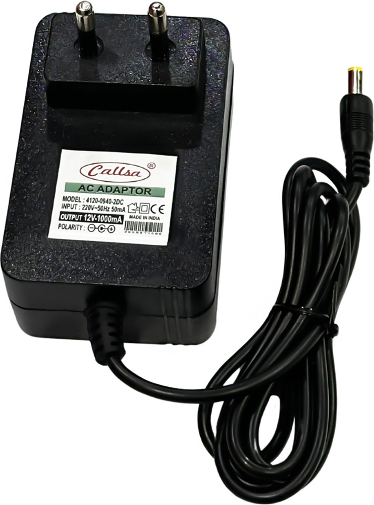 callsa 12v Charger for Kids Ride on Car Toys 12 Volt Battery Charger With Autocut 12 W Adapter callsa Flipkart