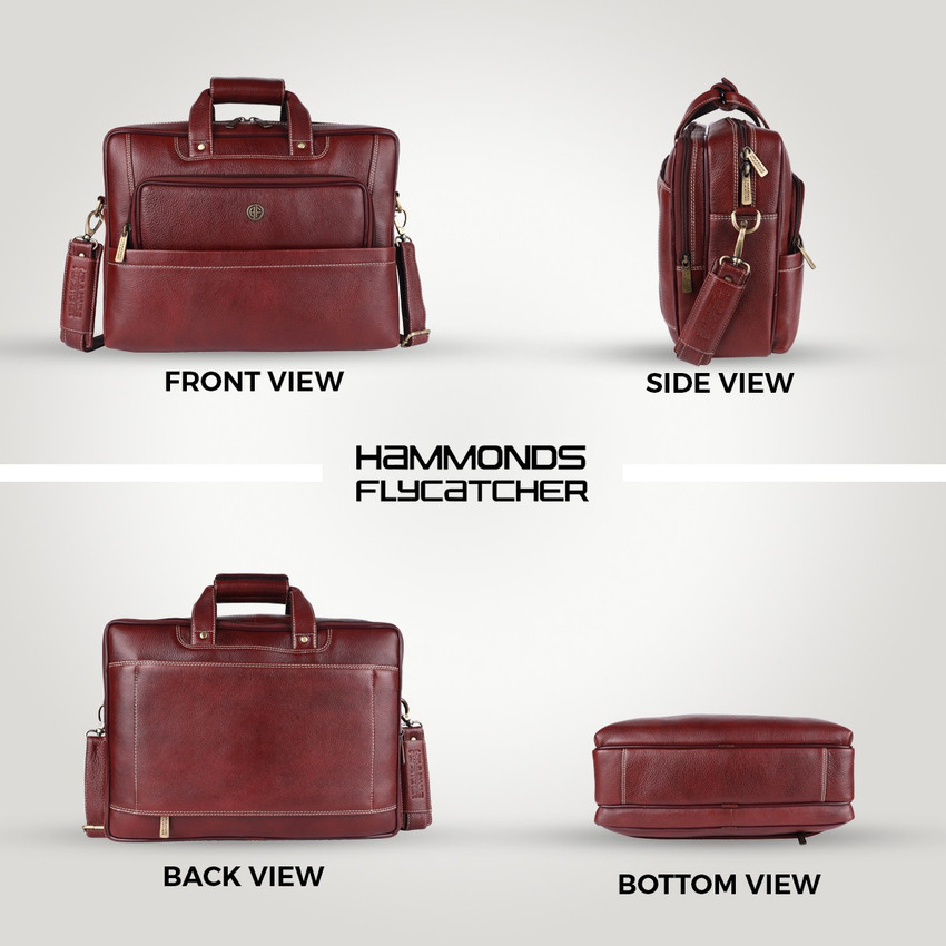 Hammonds Flycatcher 15.6 inch Expandable Laptop Messenger Bag Rich