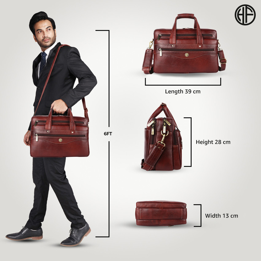 Hammonds Flycatcher 15.6 inch Inch Laptop Messenger Bag Brown