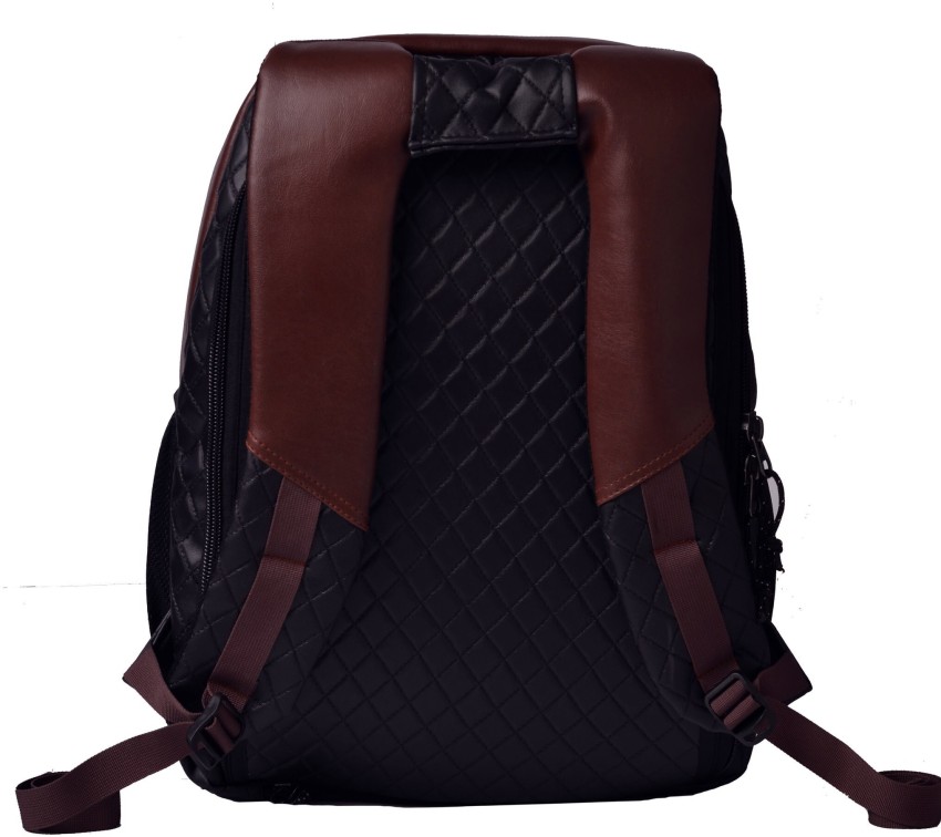 F GEAR Luxur Anti Theft 25 L Laptop Backpack Brown Price in India Flipkart