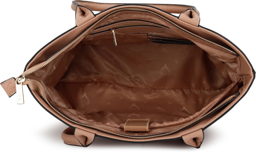 Allen Solly 14 inch inch Laptop Tote Bag Nude Price in India Flipkart