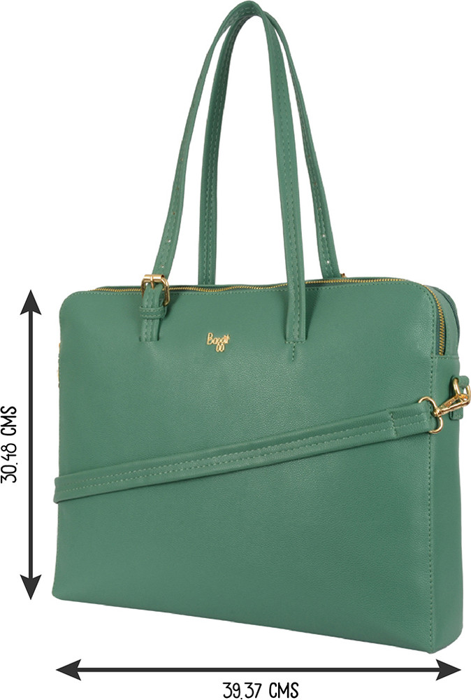 Baggit 17 inch Laptop Messenger Bag Seaweed Price in India
