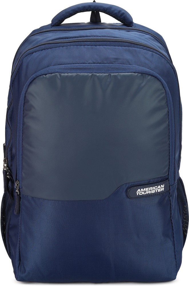 AMERICAN TOURISTER 17 inch Inch Laptop Backpack Navy Price in India Flipkart