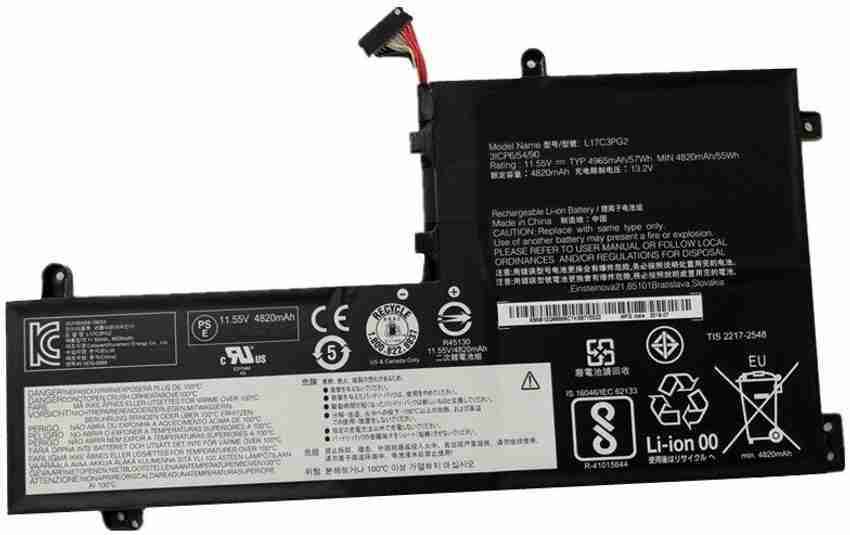 SOLUTIONS 365 COMPATIBLE L17C3PG2 L17C3PG2 BATTERY FOR LENOVO Y545