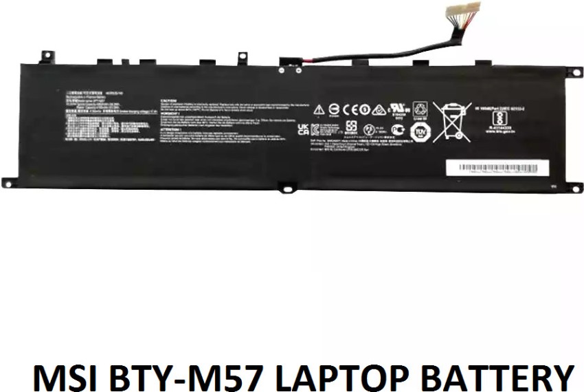 SOLUTIONS-365 COMPATIBLE BTY-M57 BATTERY FOR MSI GP66 Leopard 10UG