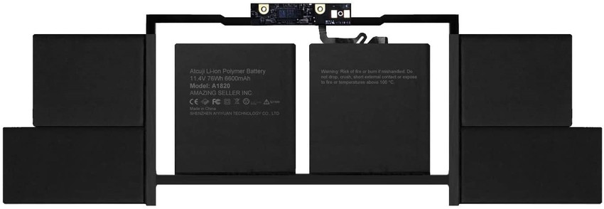 SOLUTIONS-365 COMPATIBLE A1820 LAPTOP BATTERY FOR APPLE MACBOOK