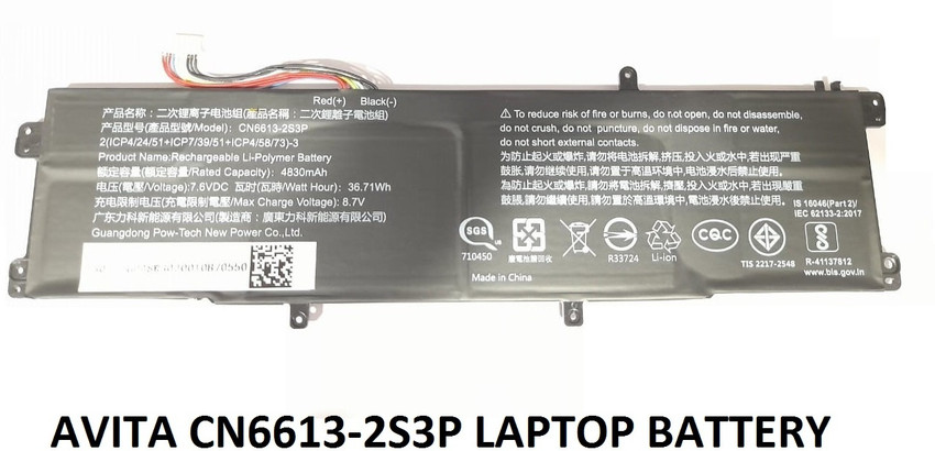 ROTECH SOLUTIONS COMPATIBLE CN6613 2S3P BATTERY FOR AVITA NS14A2