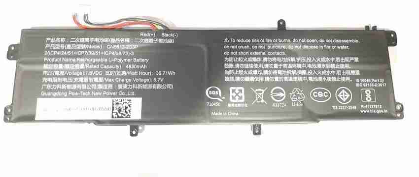 SOLUTIONS 365 COMPATIBLE CN6613 2S3P BATTERY FOR AVITA PURA 14 NS14A6 SERIES 4 Cell Laptop Battery SOLUTIONS 365 Flipkart