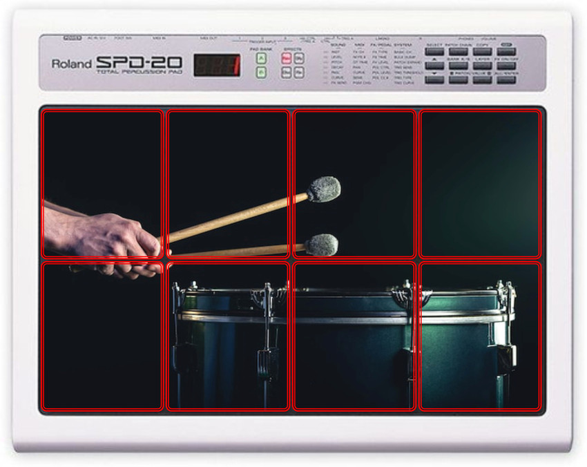 Roland　SPD-11 TOTAL PERCUSSION PAD Roland SPD-11 Total Percussion Pad for sale online | eBay