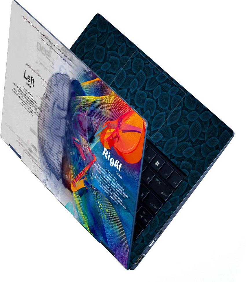 Techfit Full Body Laptop Skin Sticker For 14 to 15.6 inch Laptop