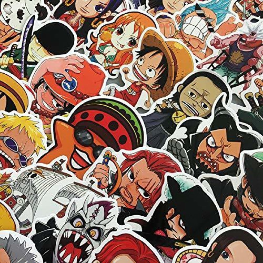Duftgu One Piece Anime Sticker Pack Of 60 Stickers Aesthetic Anime Stickers  For Stylus Price in India  Buy Duftgu One Piece Anime Sticker Pack Of 60 Stickers  Aesthetic Anime Stickers For