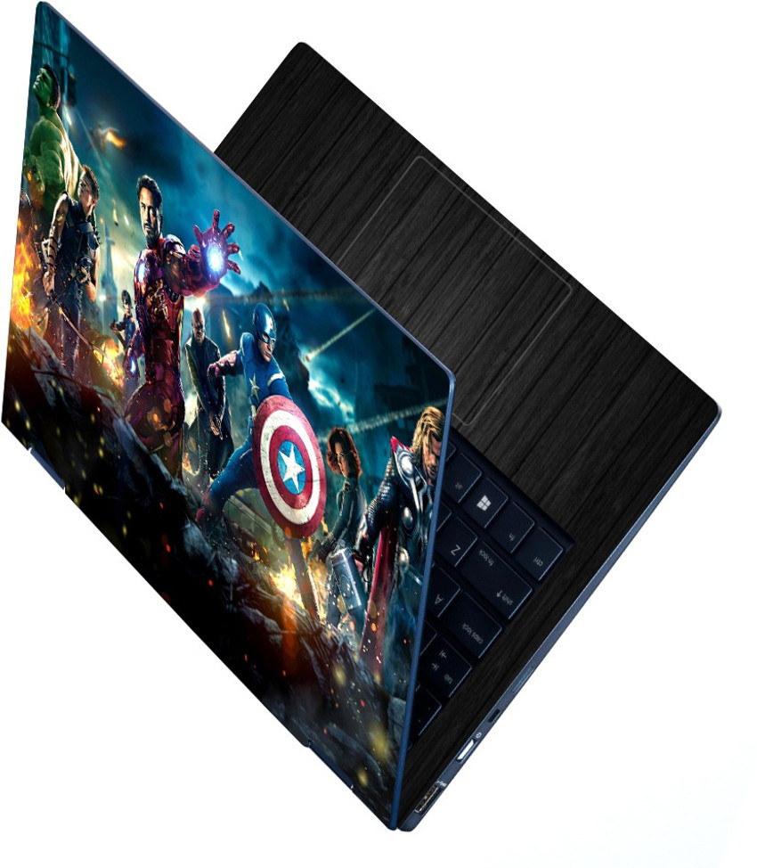 INDIA SHOPERS Full Body Laptop Skin Sticker For 14 to 15.6 inch