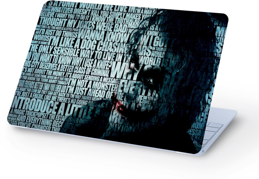 Just Go laptop skin decal