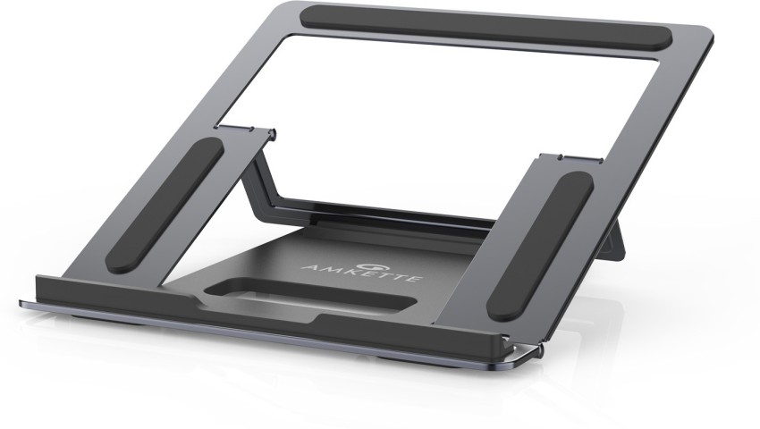 AMKETTE Ergo Luxe Aluminium Alloy, Portable and Foldable 15.6 inch Laptop  Stand Price in India - Buy AMKETTE Ergo Luxe Aluminium Alloy, Portable and  Foldable 15.6 inch Laptop Stand online at