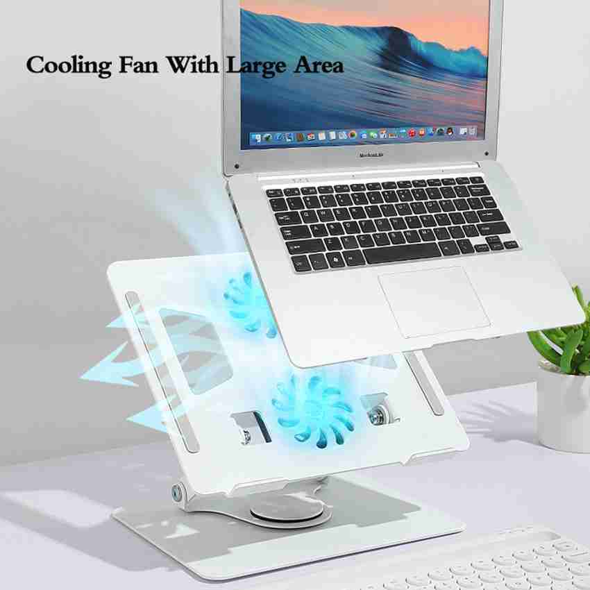 Laptop table with cooling deals fan flipkart