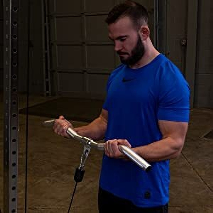 Ez bar best sale lat pulldown