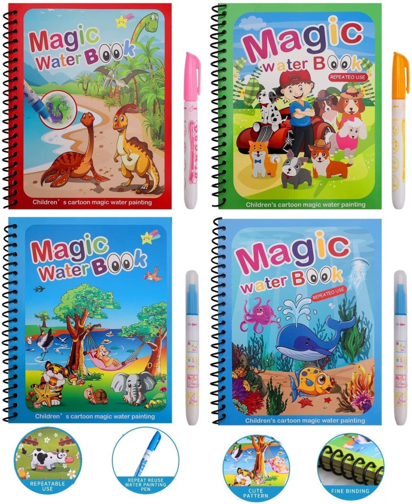 Magic Water Coloring Books - Goyalbazaar