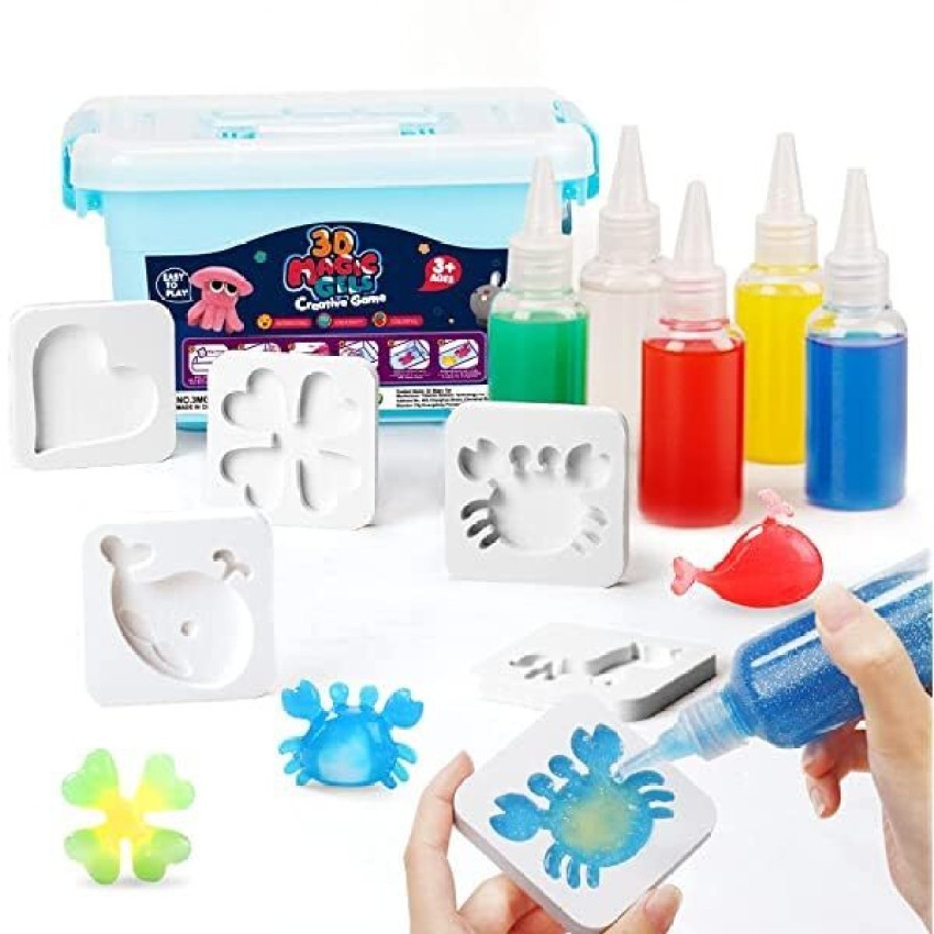 DIY Aqua Fairy Kit Toys for Kid Girls Magic Water Elf Kids 3D