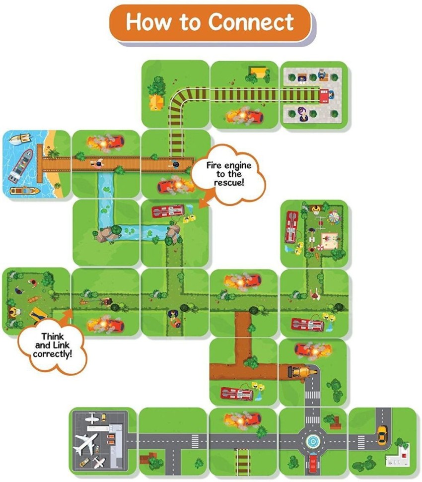 Skillmatics Connectors Educational Game: Road Rush Price in India - Buy  Skillmatics Connectors Educational Game: Road Rush online at Flipkart.com