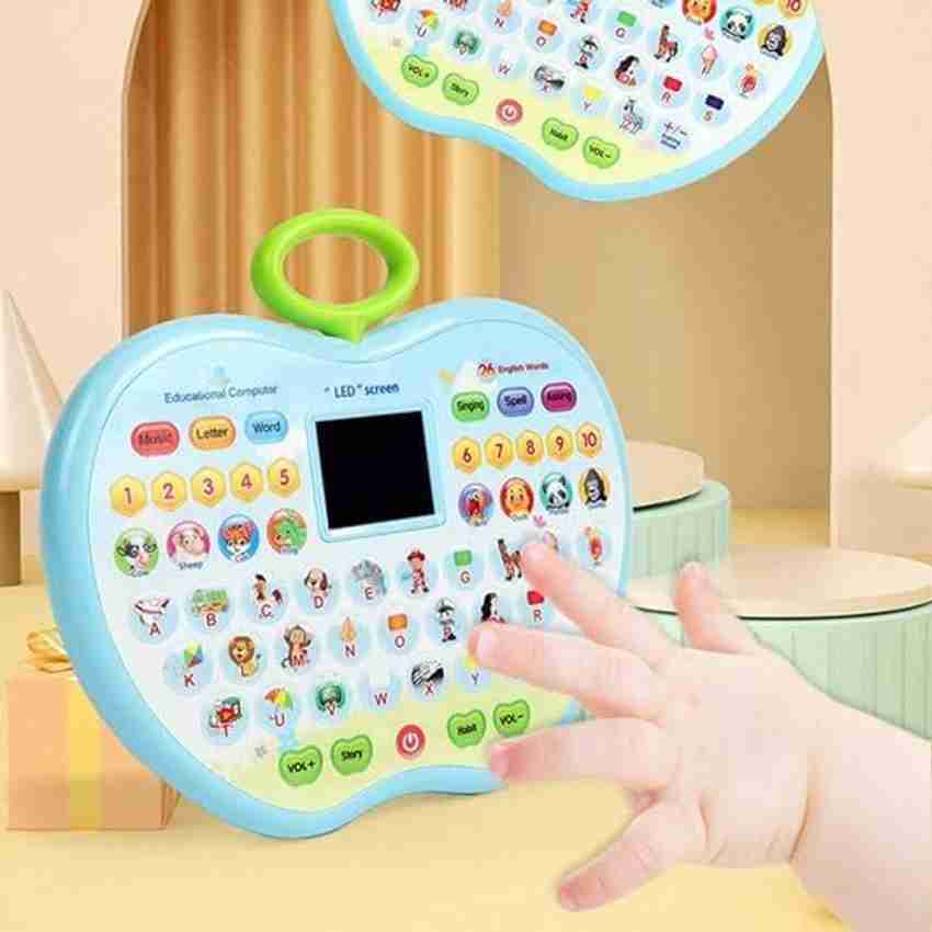 Parteet Premium Apple Shape Electronic laptop Toy For Toddler