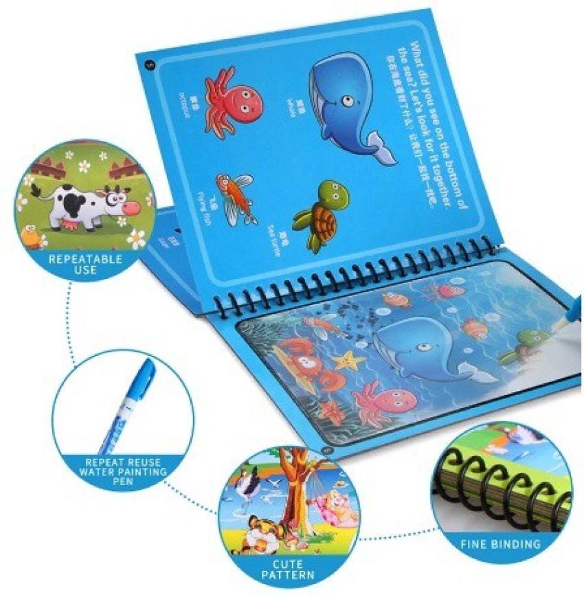 Water Doodle Drawing Mat + Water Pen Endless fun, Toys \ Creative toys