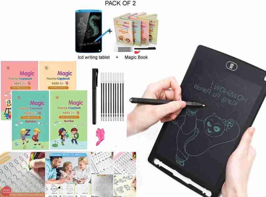 LCD Writing Tablet for Kids Drawing Tablet Children's Portable Erasable  Doodle Board, Toddler Learning Toys Birthday Gift for Age 3+ Years - 12 In  