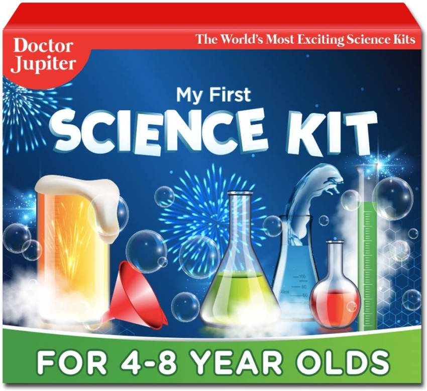 Doctor Jupiter Girls First Science Experiment Kit for Kids Ages 4-5-6-7-8|  Gift Ideas for Birthday, Christmas for 4-8 Year Old Girls| STEM Learning 