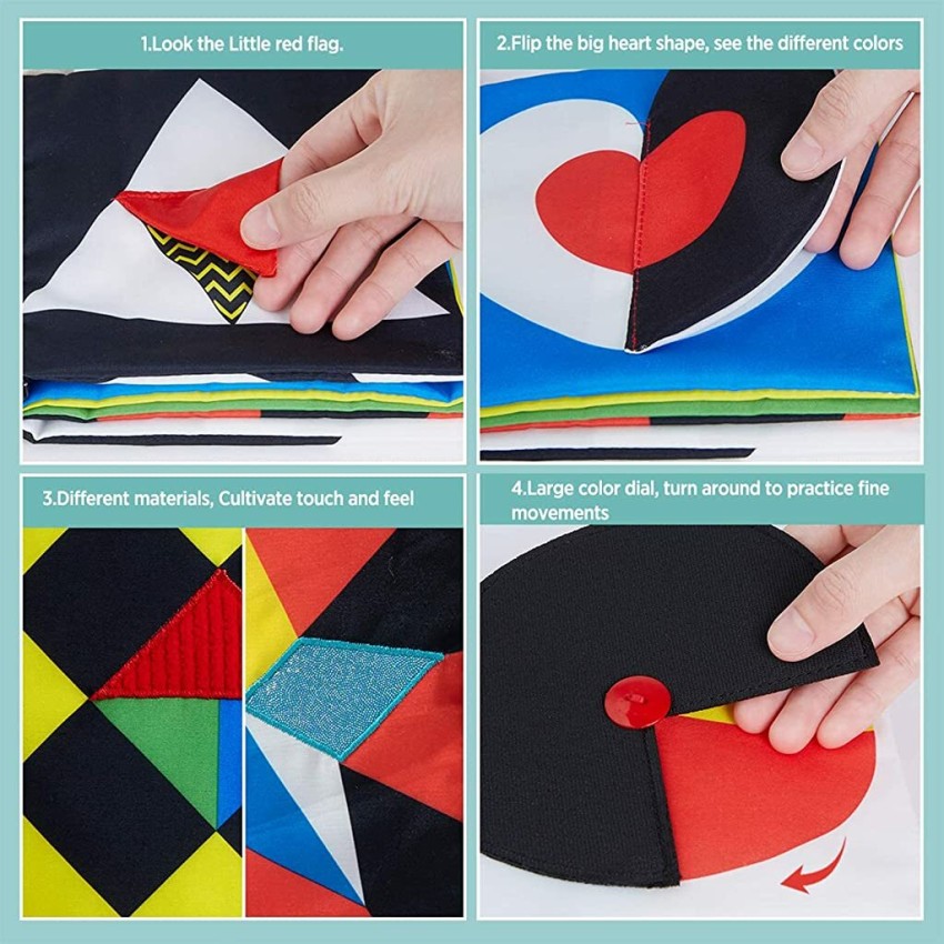 In Color Order: High Contrast Fabric Baby Book Sewing Tutorial