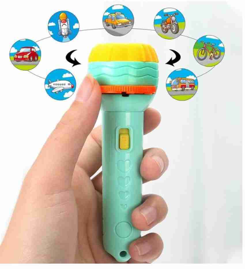 Sitrus Kids Fun Projector Torch Cartoon Animal Fruit Educational