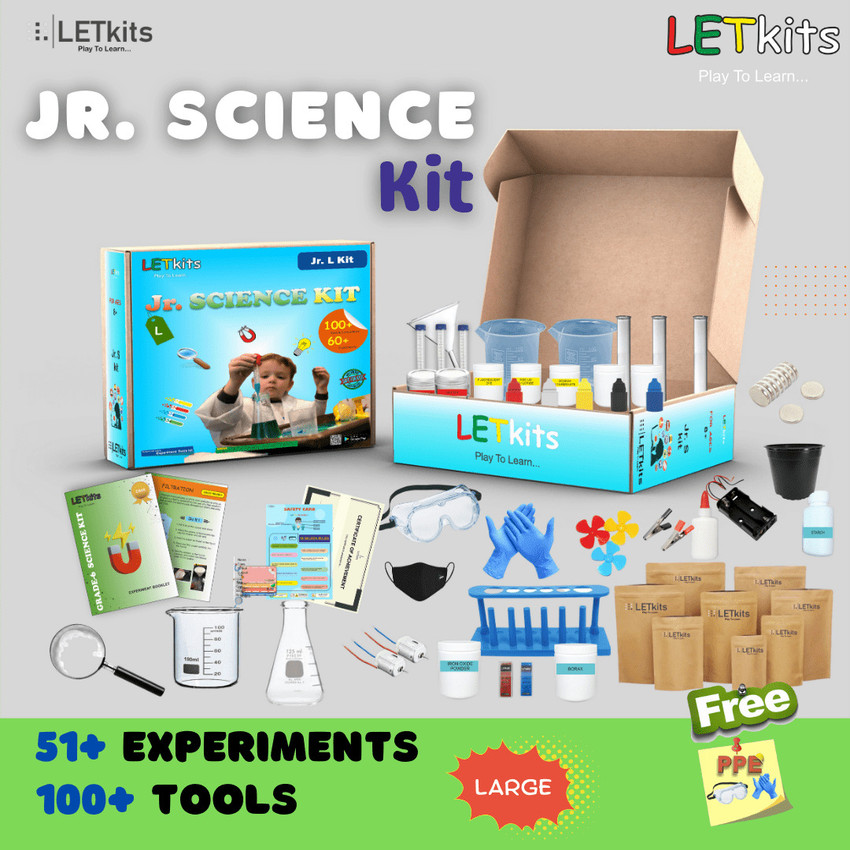 LETkits Junior Science Kit Aged 8 science kit STATE AND CBSE