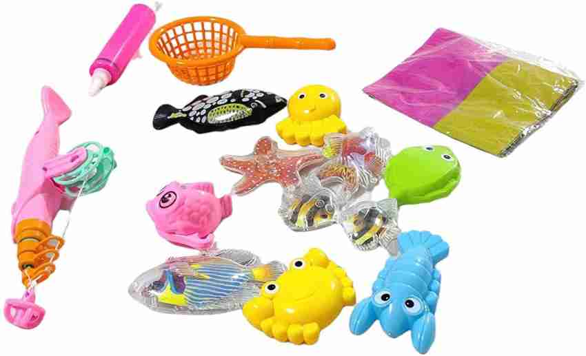 BRITENWAY Magnetic Fishing Game, Kids Bath Water Pool Toys for India