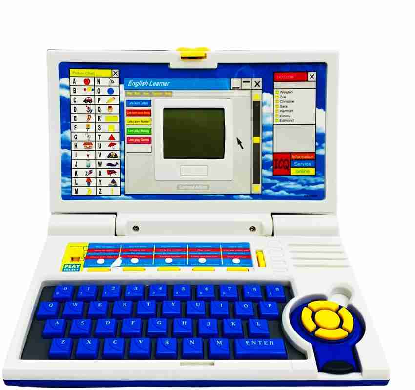 TOY KINGDOM English Learner Educational Laptop Toys for 3 to 10