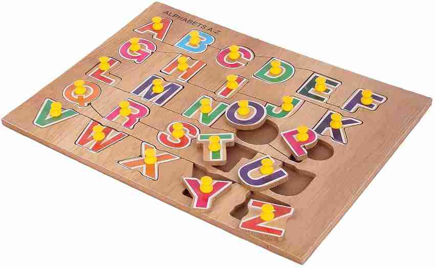 Happy bive ABCD Toys For Kids Wooden Tray Alphabet Puzzle For 2 Year Old Boys Girls H11 Price in India Buy Happy bive ABCD Toys For Kids Wooden Tray Alphabet Puzzle For 2