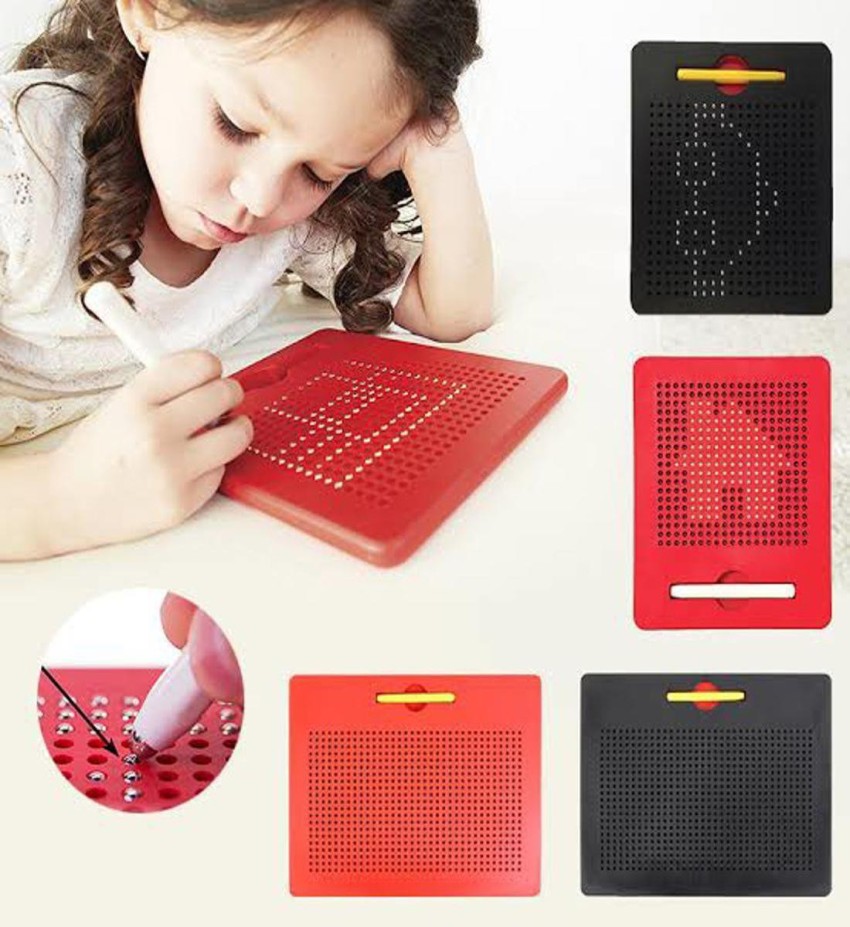 Magnetic Drawing Board for Kids with Pen Magnetic Ball Drawing