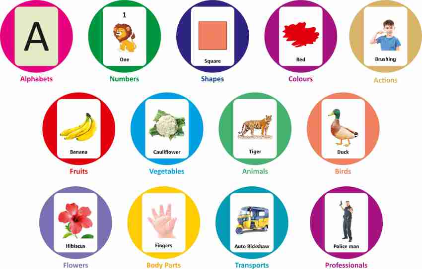 gurukanth All in One Flash Cards for Kids (Laminated Non-tearable flashcards  Water Proof) Price in India - Buy gurukanth All in One Flash Cards for Kids  (Laminated Non-tearable flashcards Water Proof) online